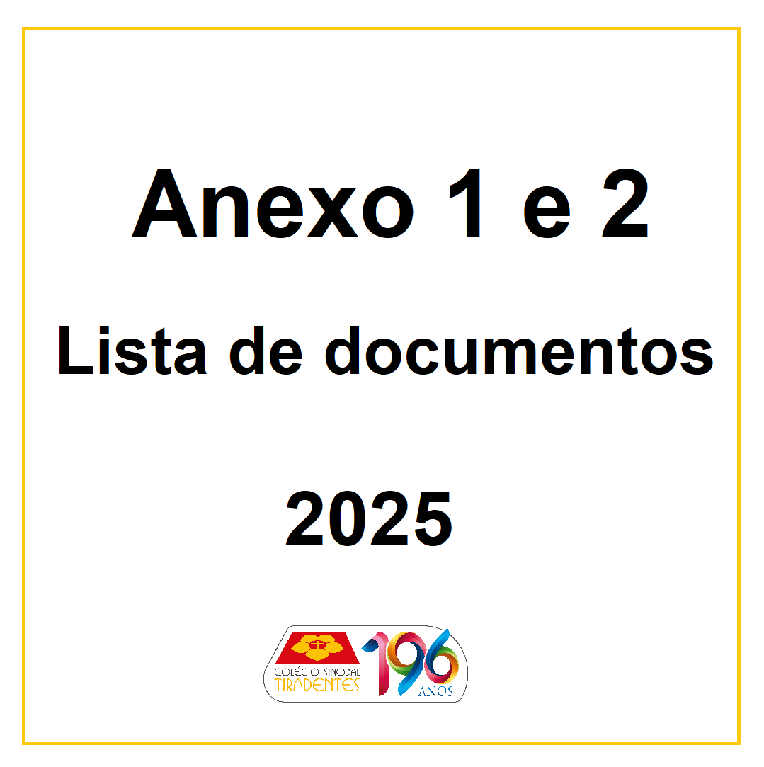 Anexo 1 e 2 site